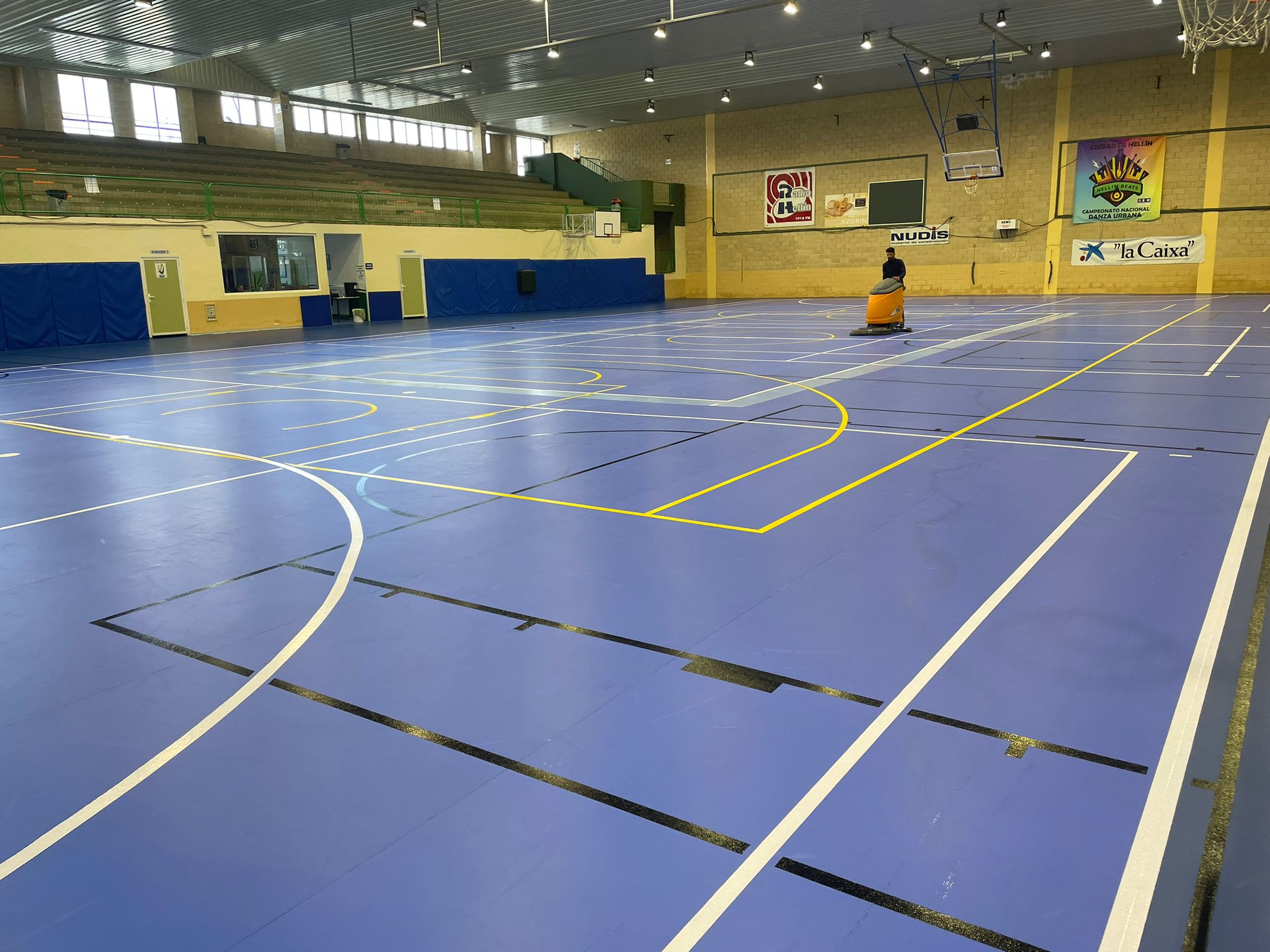 Instalación de pabellón deportivo MH Sport