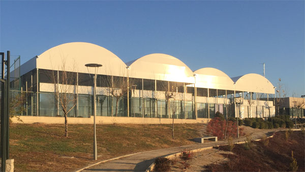 cubierta de padel de exterior de calidad